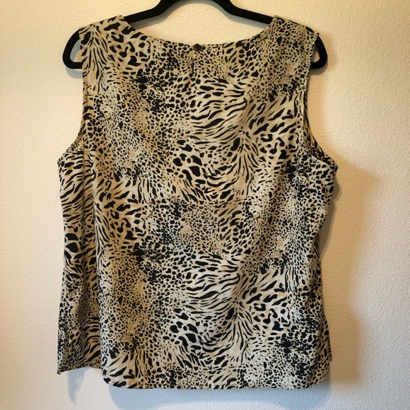 Notations Size XL Sleeveless Blouse - Picture 2 of 3